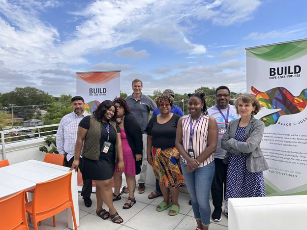 BUILD - NLU meeting on July 7, 2023 - Catherine Stapleton, Crissi Vazquez, Edwina Hamilton, Annita Green, Dr. Magda Giurcanu, Dr. Judah Viola, Raphael Kasobel, and Sean Price