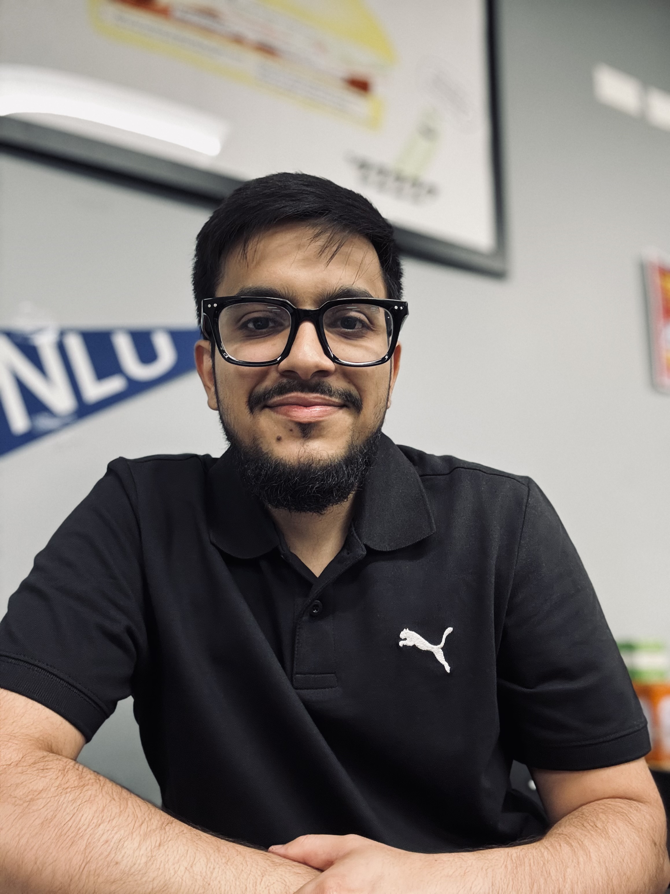 Image of Huzaifa, one of Learning Support's Peer Tutors.